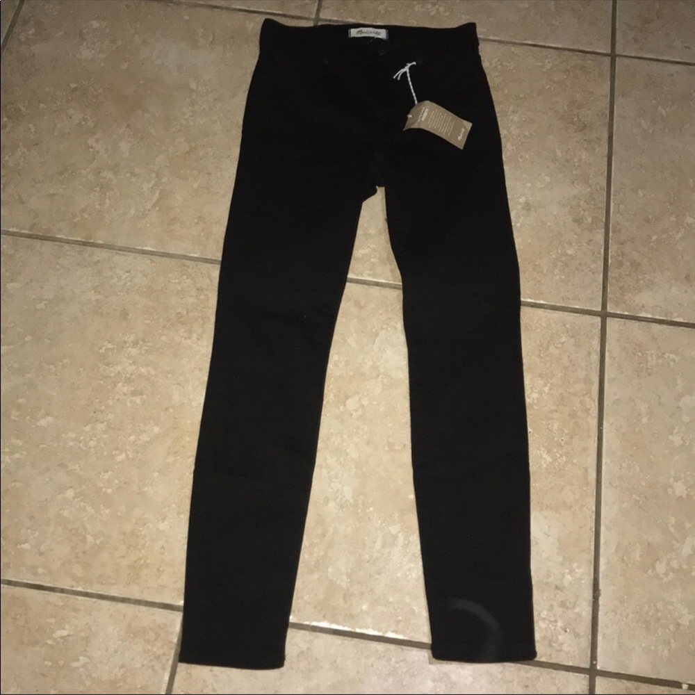 Madewell 9” high rise skinny Jeans Size 25 NWT